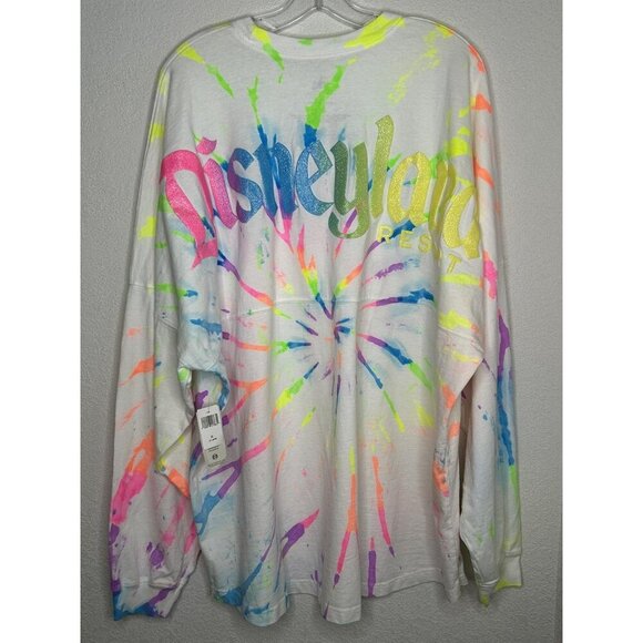 Disney Other - Disney Spirit Jersey Shirt Mens 2XL Neon Tie Dye Disneyland Resort Long Sleeve
